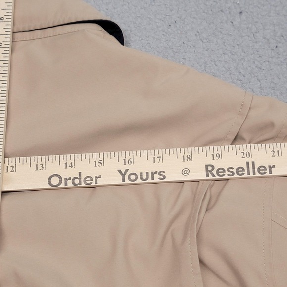 Polo Ralph Lauren Jacket Mens XL Beige Bi-Swing Bomber Collared Plaid Lined - Picture 11 of 15